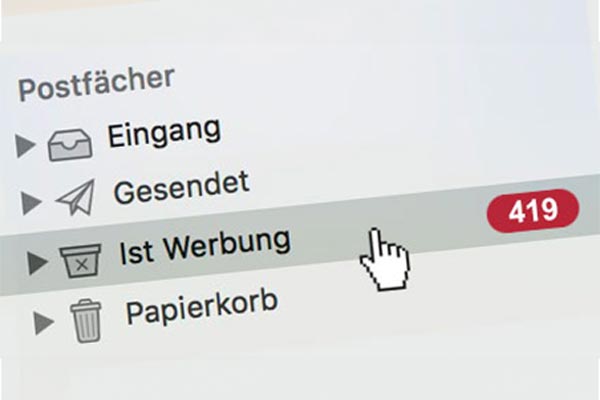 Gefährliche Spam-Mails nehmen zu